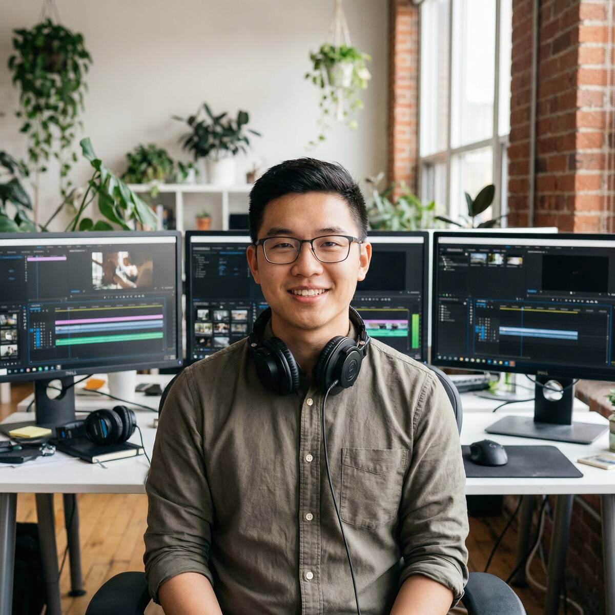 成人视频剪辑师王浩